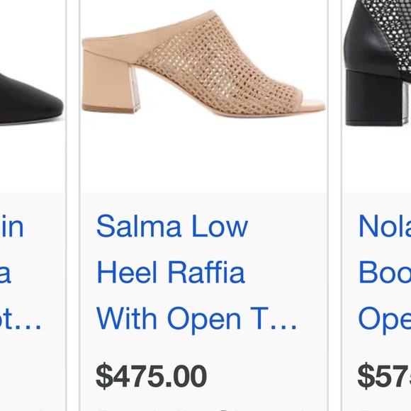 Daniella Shevel Salma Low Heel- Taupe Cream - Picture 1 of 10